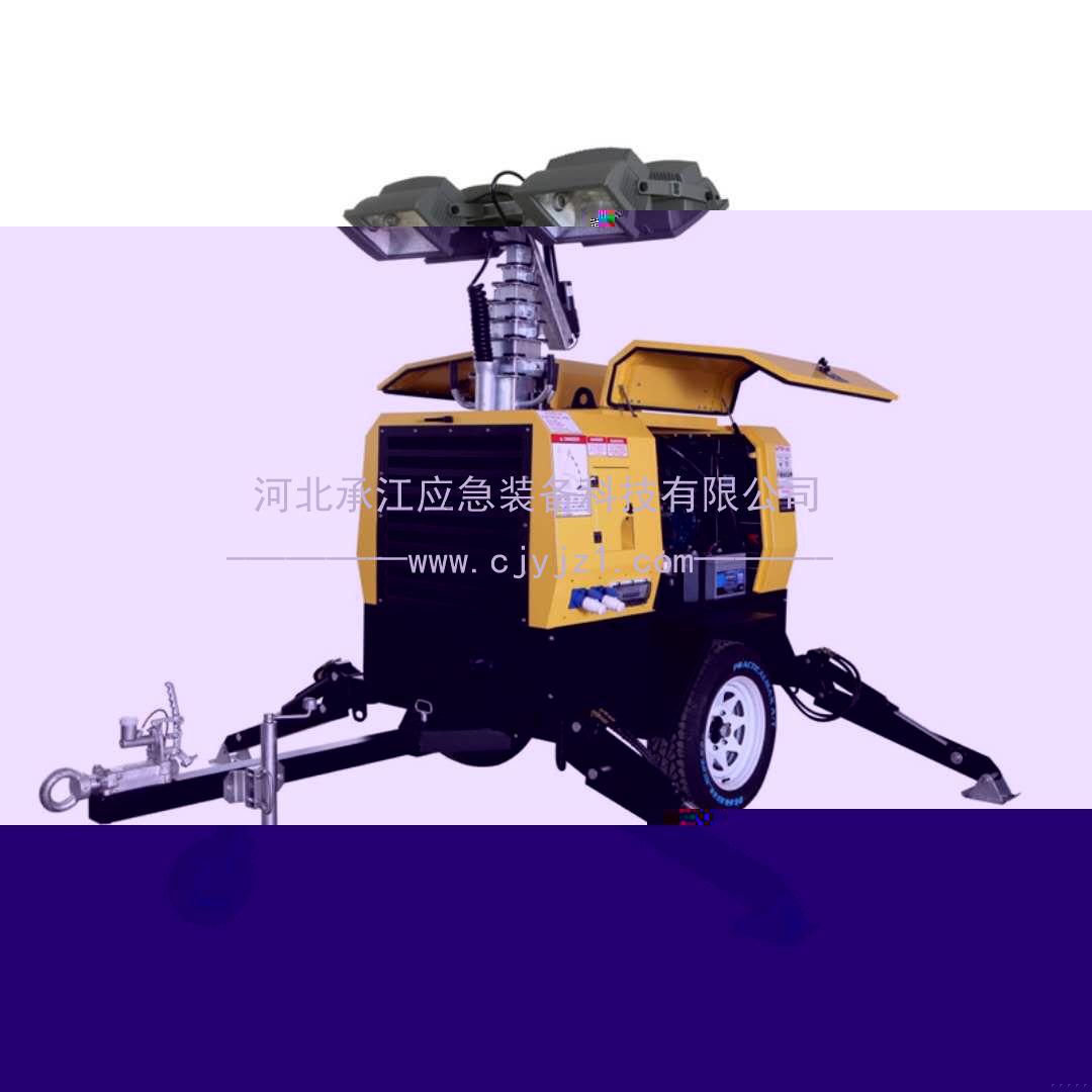 全方位拖車式移動照明燈塔